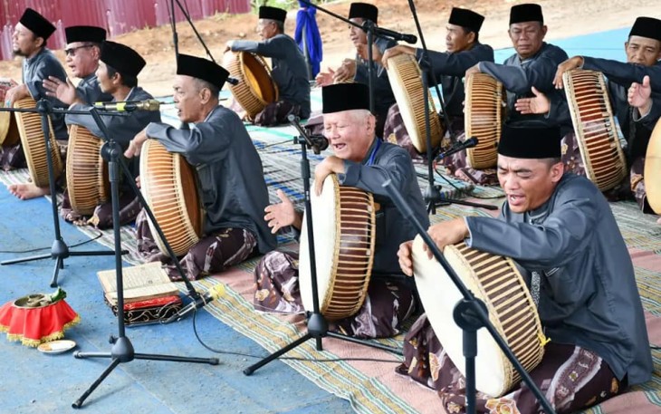 Lomba Tradisi Sarafal Anam Bergema di Kota Merah Putih
