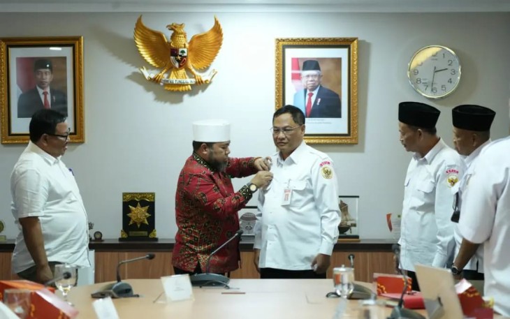 Wali Kota Bengkulu Helmi Hasan Kunjungi Kantor Badan Pembina Ideologi Pancasila di Jalan Veteran III Jakarta
