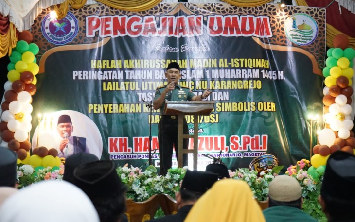 Danrem 081/DSJ Kolonel Inf H. Sugiyono.