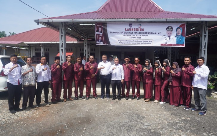 Pemkab Bengkulu Utara Launching BUMDesma Berkat Mandiri di Putri Hijau 