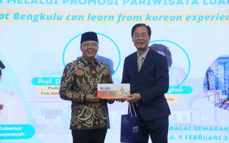 Pemprov Bengkulu dan Korea Tandatangani Kerjasama