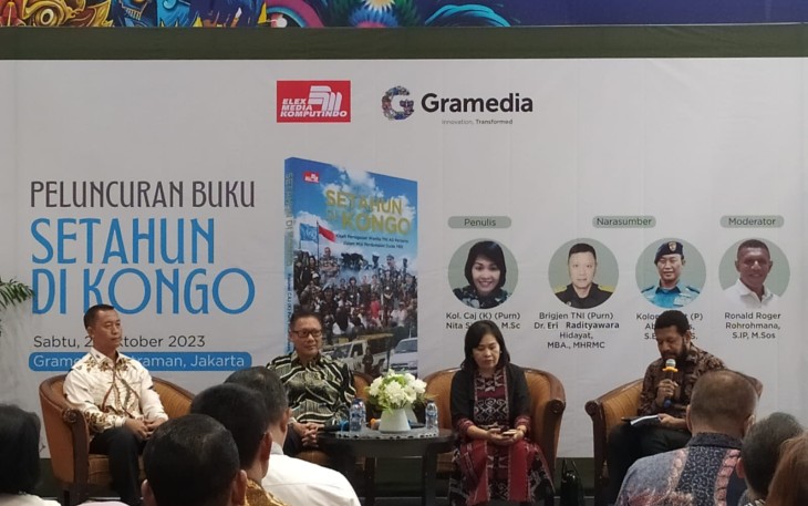 Peluncuran buku yang diterbitkan oleh PT Elex Media Komputindo Kompas Gramedia tersebut diselenggarakan di Gramedia Matraman pada Sabtu (21/10/2023).