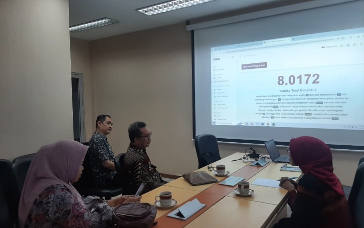 Kepala Badan Strategi Kebijakan Dalam Negeri (BSKDN) Kementerian Dalam Negeri (Kemendagri) Yusharto Huntoyungo menerima kunjungan Badan Riset dan Inovasi Daerah (BRIDA) Provinsi Sulawesi Tenggara (Sultra) pada Kamis, 28 Desember 2023