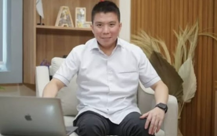 Koordinator Relawan Prabowo Subianto-Gibran Rakabuming Raka Digital Team (PRIDE), Anthony Leong 