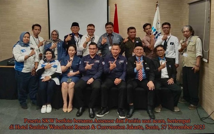 Peserta SKW Perdana bagi Wartawan dan Pewarta Warga di Jakarta