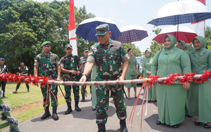 Danrem 121/ABW Kunjungi Kodim 1206/PSB