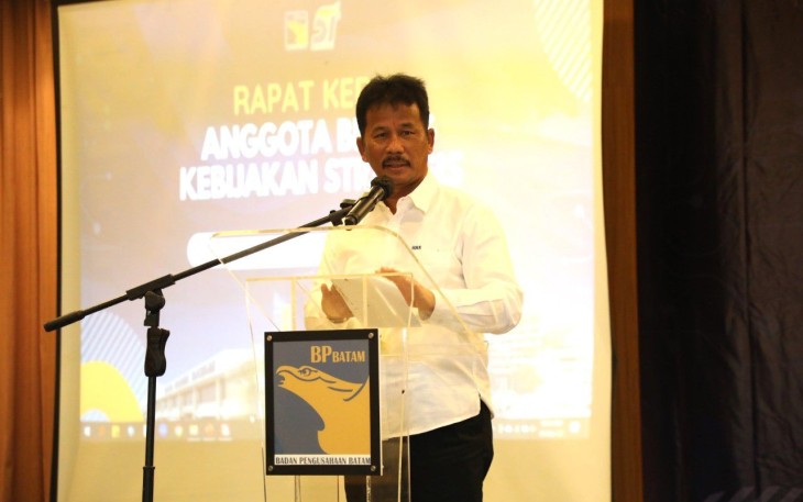 Kepala BP Batam, Muhammad Rudi    