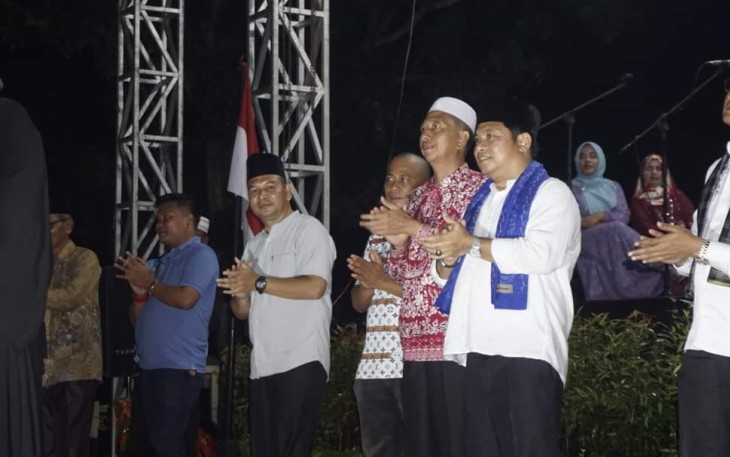 Wakil Bupati Pasbar Saksikan Lomba Qasidah Pada MTQ Ke-XII Tingkat Kecamatan Kinali Tahun 2023