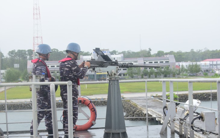 Jajaran Koarmada III Uji Kesiapan Operasi Alutsista