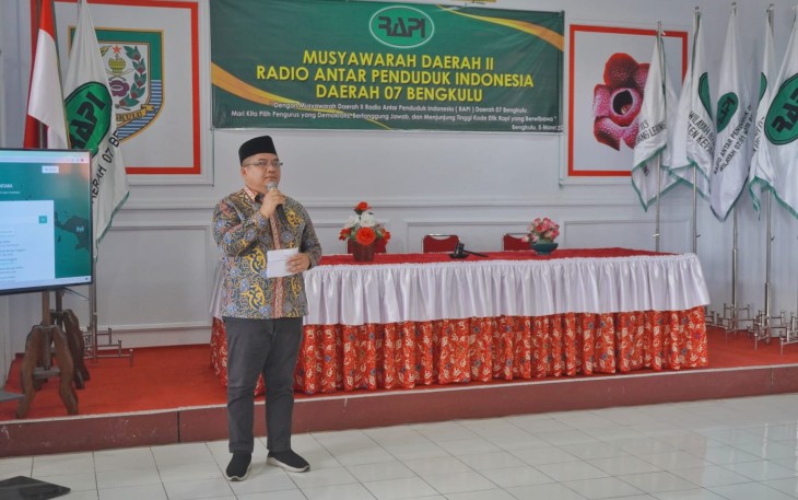 Pemprov Bengkulu Dorong RAPI Berkontribusi Aktif Tanggap Darurat Bencana