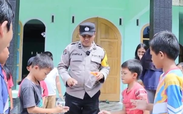Humas Polres Lebong Gelar Lomba Lato-lato
