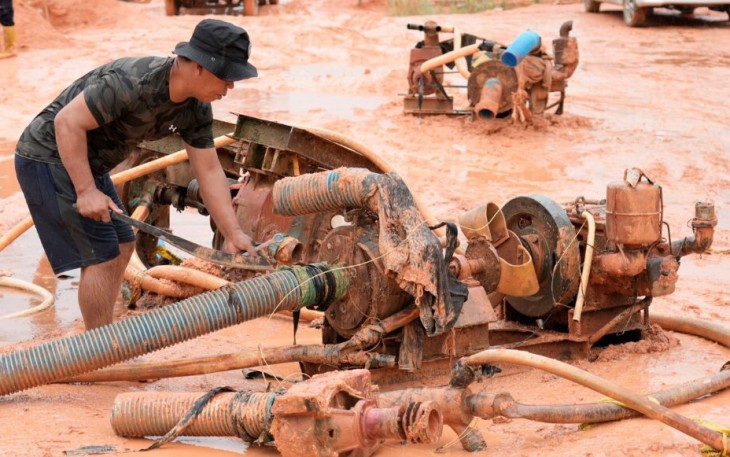 BP Batam Bersama Polresta Barelang Berhasil Tertibkan Tambang Pasir Ilegal di Kawasan Nongsa 