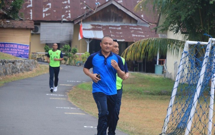  uji Kesamaptaan A berupa lari 12 (Dua belas) menit.