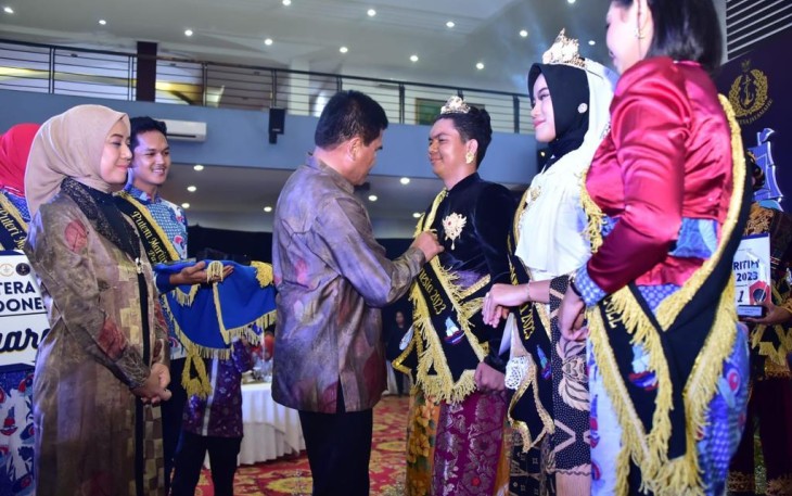 Kasal Beri Motivasi Putera-Puteri Maritim Indonesia 2023 Wujudkan Indonesia Emas