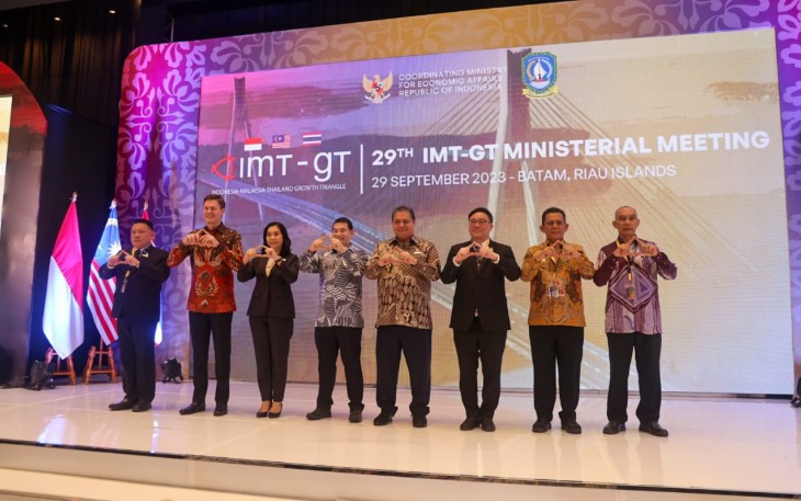 Menko Perkonomian RI Airlangga Hartarto Pimpin Pertemuan Antar Menteri Pada Forum Pertemuan IMT-GT