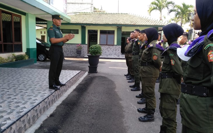 Kodim 0803/Madiun Berangkatkan 25 Menwa Ikuti Lomba Ketangkasan Menwa se-Indonesia