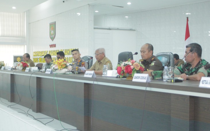 Bupati Asahan Pimpin Rapat Koordinasi Pemilu 