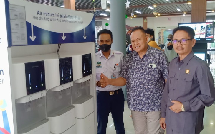 Ketua komisi D DPRD Jawa Timur dr Agung Mulyono saat Puji Kinerja Petugas Gabungan Layani Pemudik