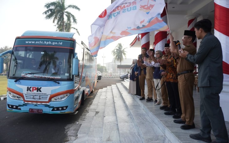 Roadshow Bus KPK RI Menuju Jambi 