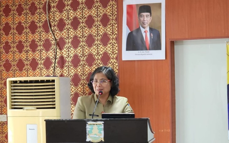 Direktur Sinkronisasi Urusan Pemerintahan Daerah IV Ditjen Bina Pembangunan Daerah Kemendagri Zanariah