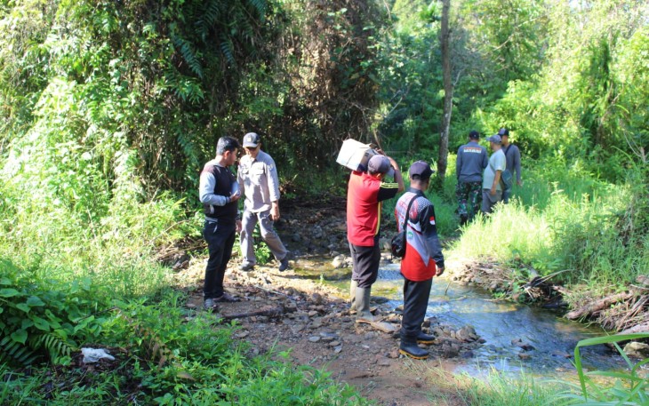 Dandim Abdya Apresiasi Masyarakat Alue Mangota Antusias Tinjau Lokasi TMMD ke-119