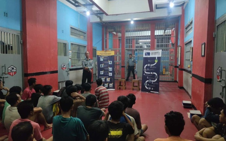 Sosialisasi Portal Literasi Digital WBP Lapas Cilegon