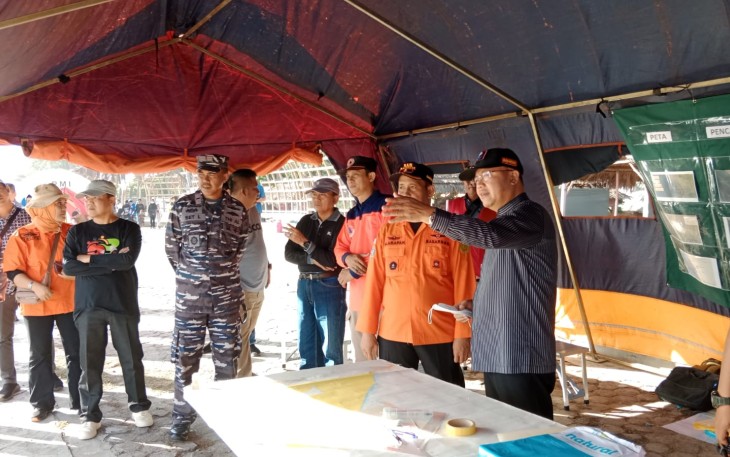Gubernur Bengkulu Rohidin Mersyah Tinjau Lokasi Pencarian Korban Tenggelam