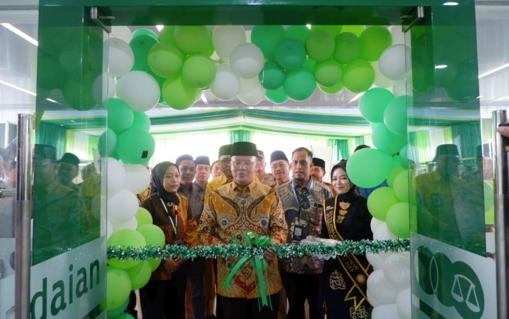 Gubernur Bengkulu Rohidin Mersyah Resmikan Kantor Cabang Pegadaian Syariah Bengkulu