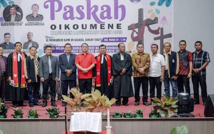 Bupati Labuhanbatu Berharap Kerukunan Umat Beragama Terus Terjada 