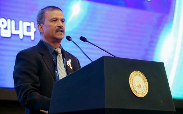Prof. Dr. Md Nazrul Islam (Asif Nazrul), Ketua Departemen Hukum, Universitas Dhaka, Anggota Komite Perdamaian Hukum Internasional HWPL