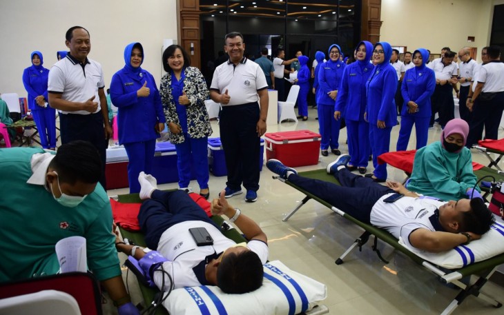 TNI AL Gelar Donor Darah 