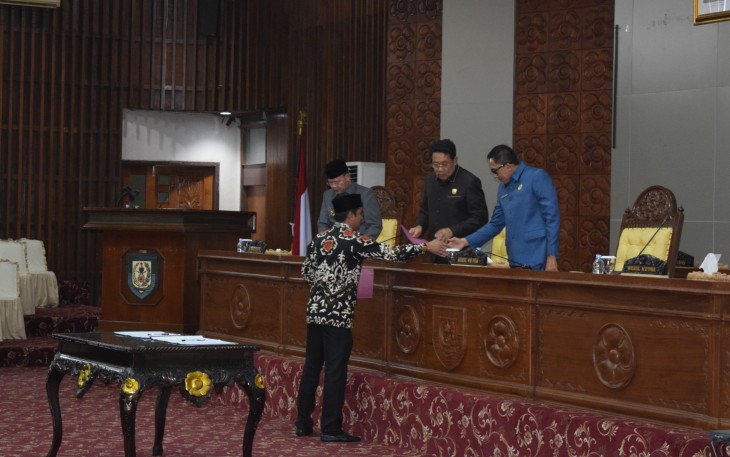 Paripurna DPRD Provinsi Bengkulu    