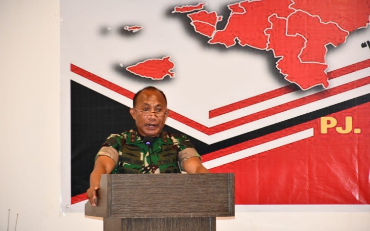Pangdam Kasuari Mayjen TNI Gabriel Lema 