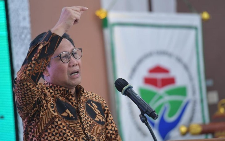 Menteri Desa, PDT, dan Transmigrasi Abdul Halim Iskandar membuka FGD di BBPPM Yogyakarta, Rabu (4/1/2023)