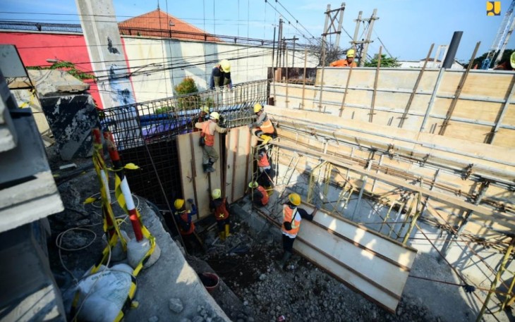 Pembangunan jembatan Juwana Kabupaten Pati Jateng 