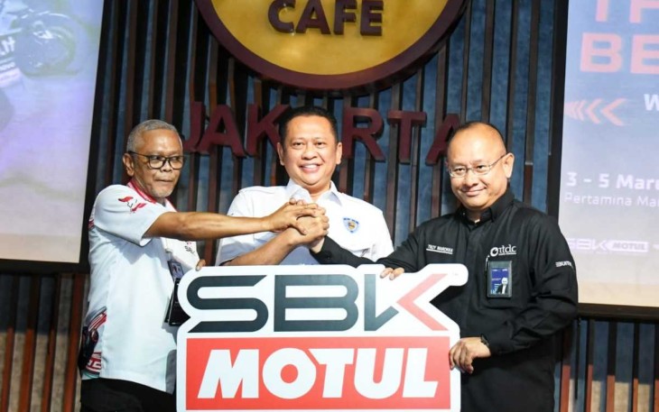 Bambang Soesatyo Kick Off WSBK Indonesian Round 2023 di Hard Rock Cafe Jakarta, Kamis (12/1)