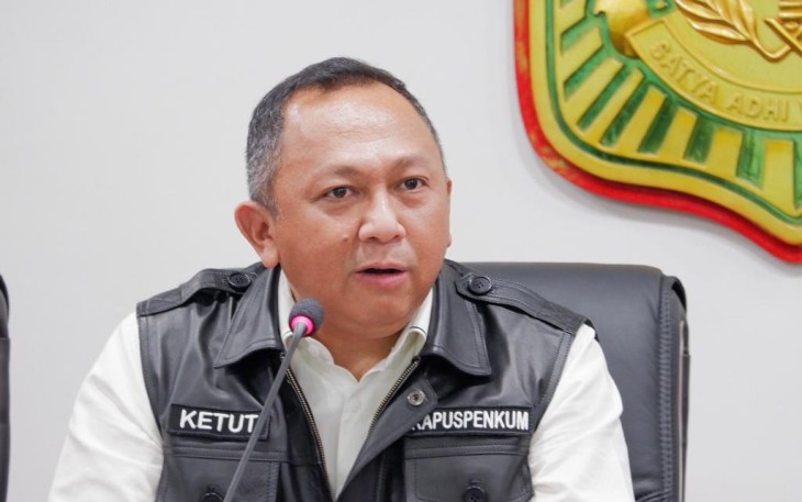 Kapuspenkum Ketut Sumedena saat memberikan keterangan pers 