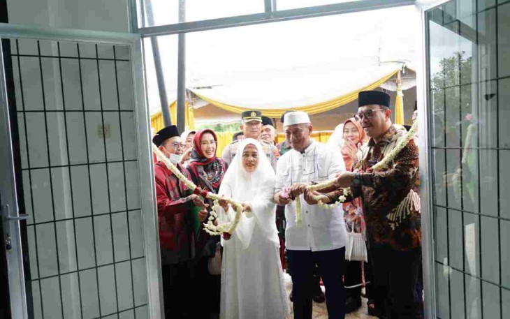 Peresmian gedung BLKK yayasan Jabal Nur Pati