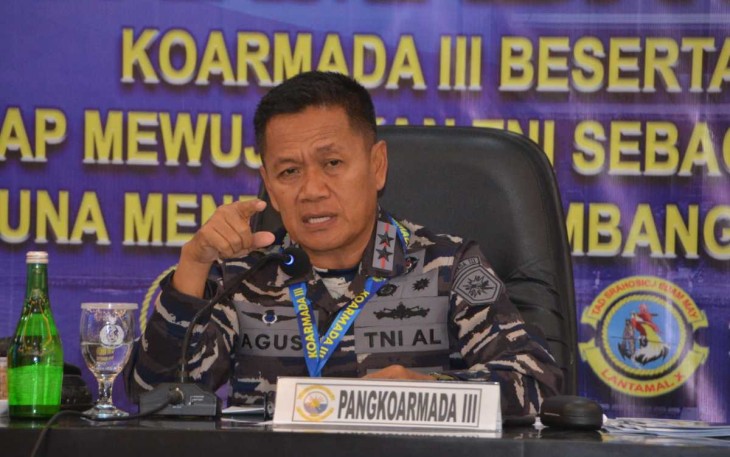 Pangkoarmada III Laksda TNI Agus Hariadi 