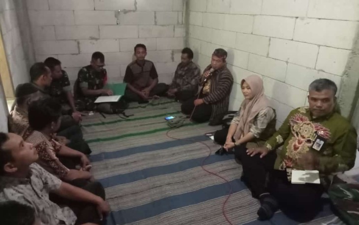 Rapat sosialisasi TMMD 