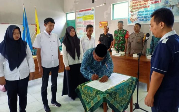 Pelantikan Pantarlih Wilayah Desa Binaan 