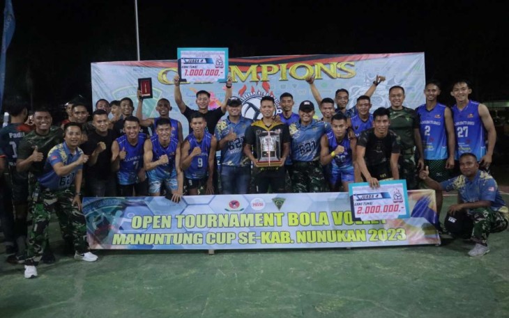 Penutupan Turnamen Bola Voli Manuntung CUP 2023