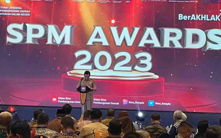 Pati peringkat Ke-6 Kabupaten penerapan SPM Nasional