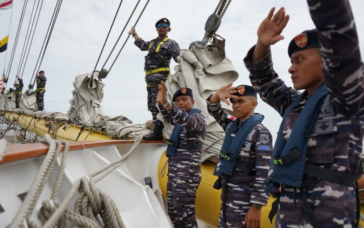 Prajurit TNI AL KRI Bima Suci 