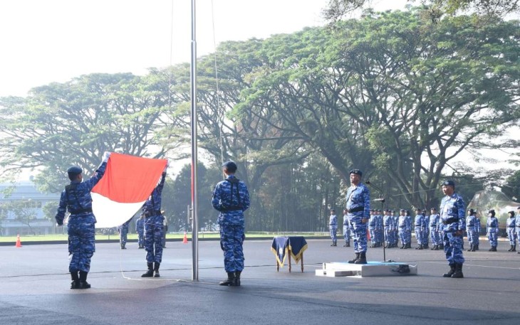 Upacara bendera 17-an Koharmatau 