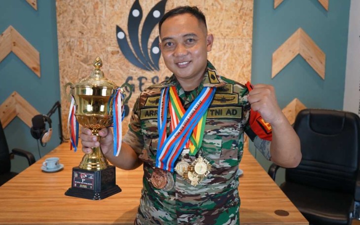 Pelda Arianto Babinsa Berprestasi 