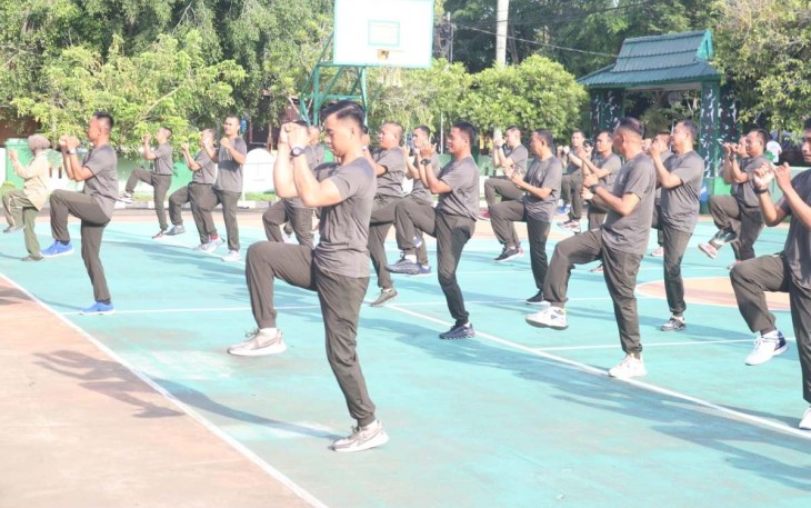 SKJ 88 Prajurit Kodim 1001/HSU-BLG, Jum'at (5/5)
