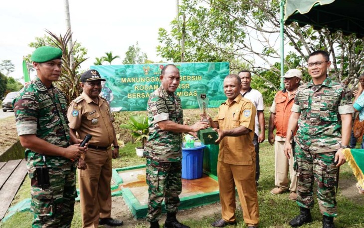 Pangdam Kasuari Mayjen TNI Gabriel Lema 