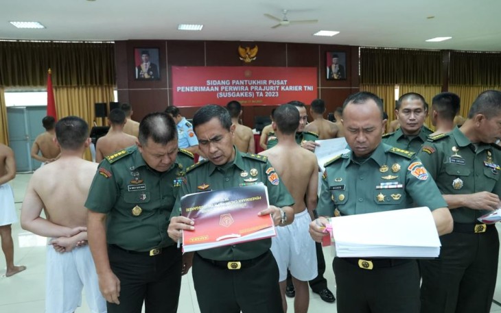 Sidang Pantukhir Penerimaan Pa PK TNI Susgakes