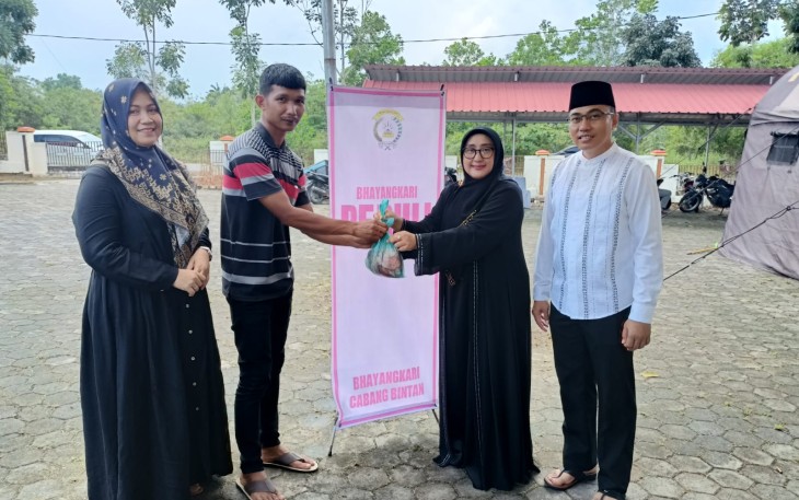Polres Bintan Kurban 3 Ekor Sapi 